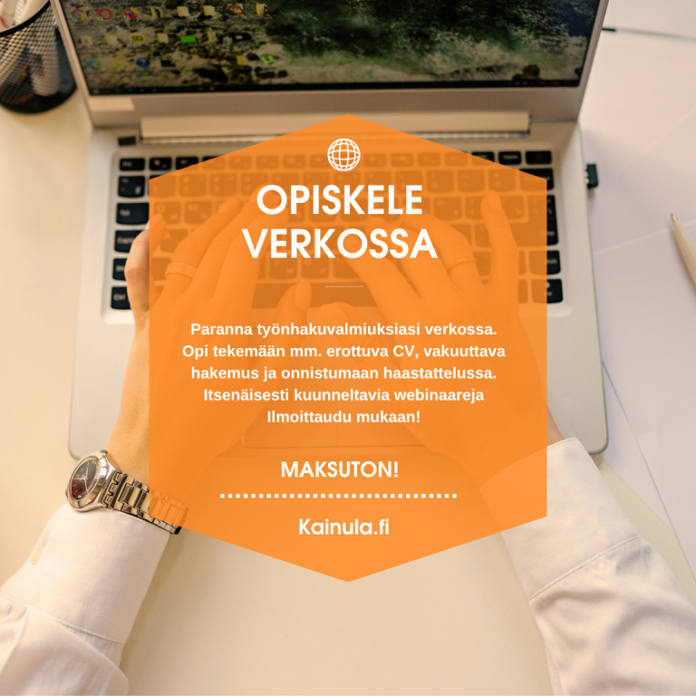 Paranna työnhakuvalmiuksiasi!
